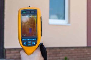 We use infrared scanners for home inspections