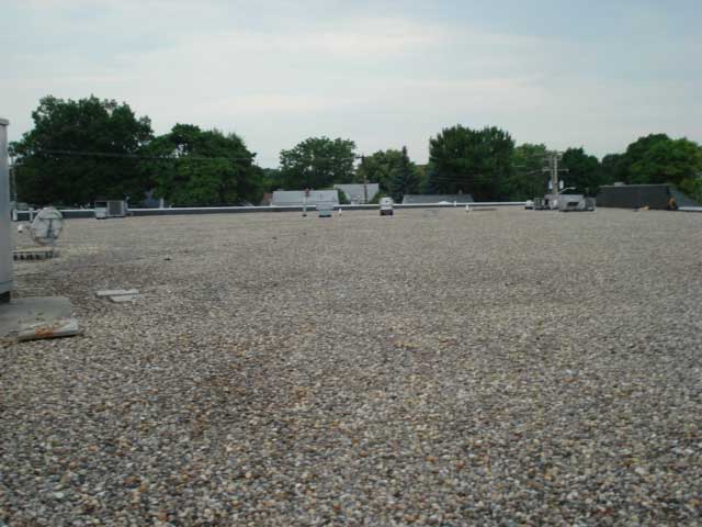 Flat roofing commercial property inspections